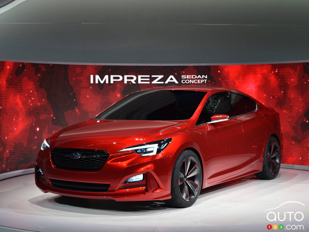 The Subaru Impreza Sedan concept