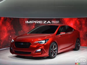 Los Angeles 2015 : première mondiale du concept Subaru Impreza berline
