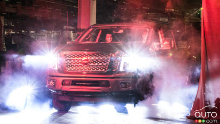 All-new Nissan TITAN XD full-size pickup production begins