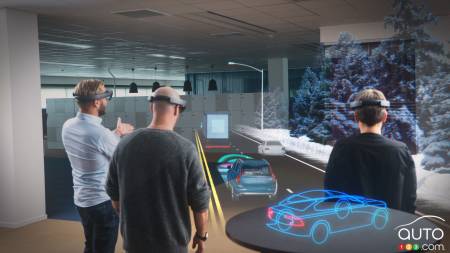 Volvo développera une technologie holographique avec Microsoft