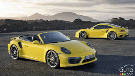 Detroit 2016 : les Porsche 911 Turbo et 911 Turbo S feront leurs débuts
