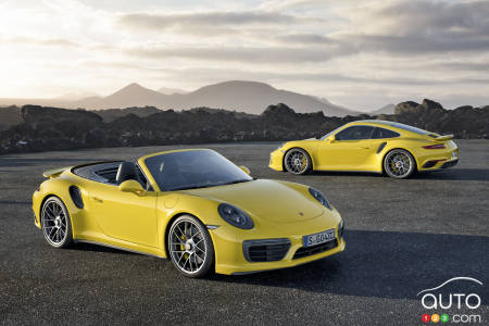 Detroit 2016 : les Porsche 911 Turbo et 911 Turbo S feront leurs débuts