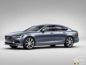 All-new Volvo S90 full-size luxury sedan revealed ahead of NAIAS