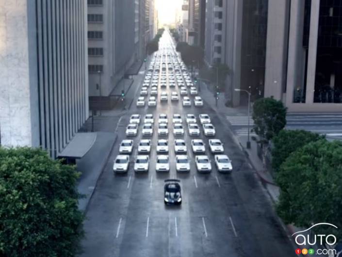 La famille Dodge dans une publicité de Star Wars