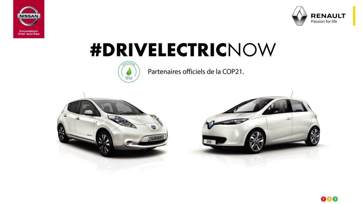 COP21 marks first-ever joint Renault-Nissan ad campaign