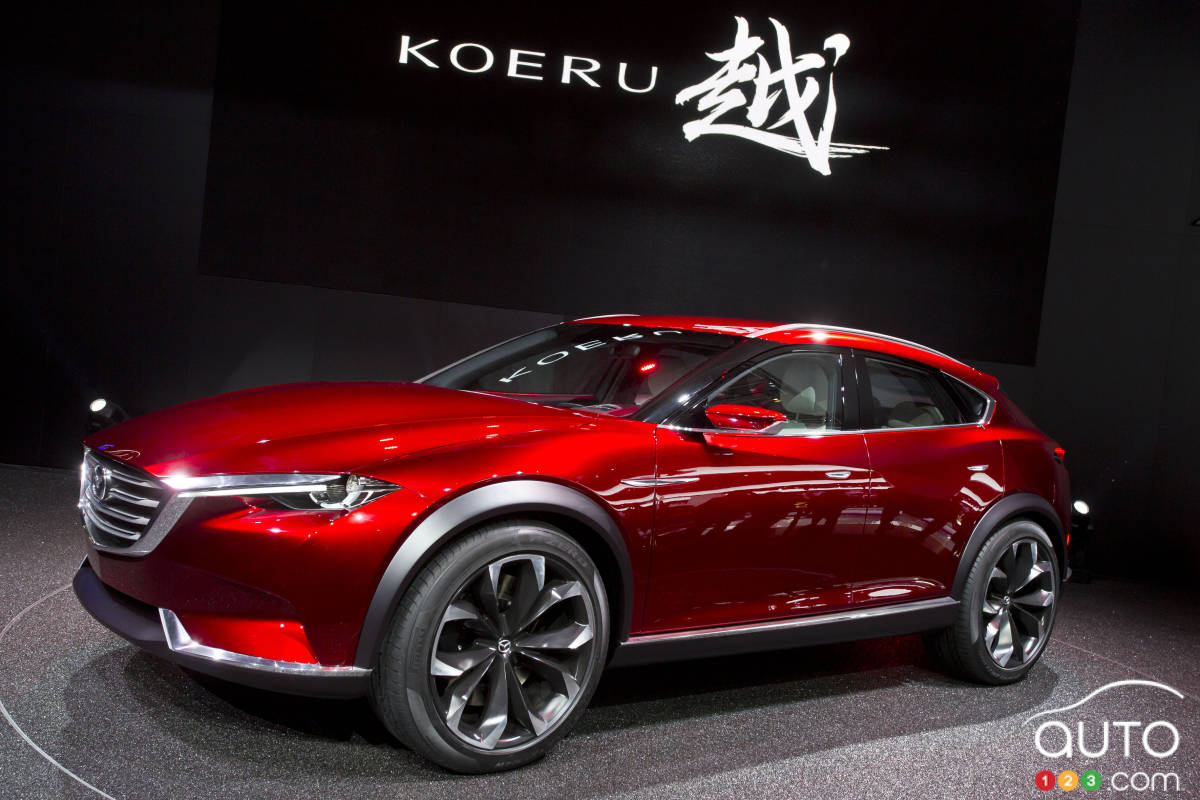 Mazda Koeru concept seen as future Subaru Outback rival