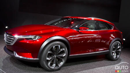 Mazda Koeru concept seen as future Subaru Outback rival