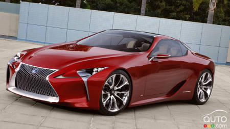 All-new Lexus LC 500 heading to Detroit Auto Show