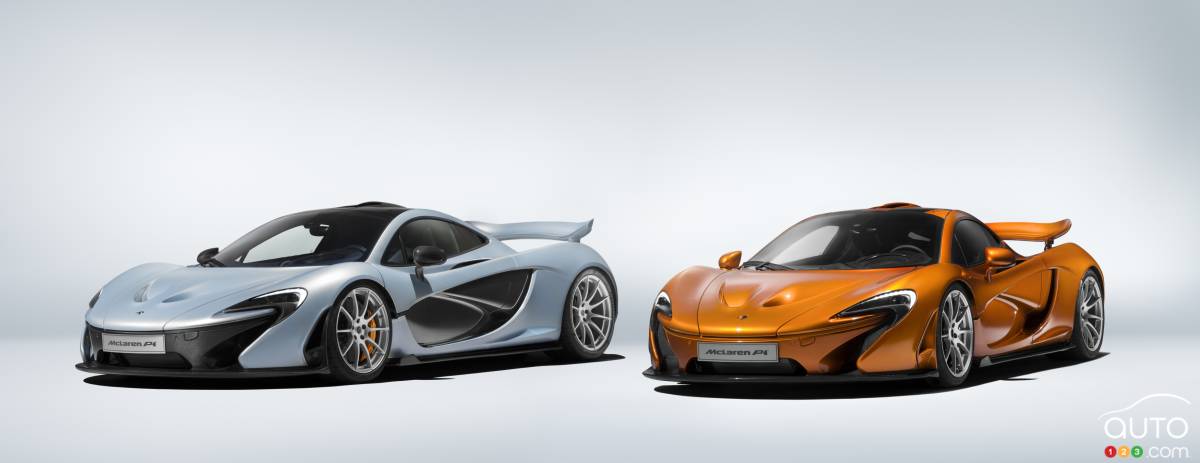 Toutes les McLaren P1 ont été construites