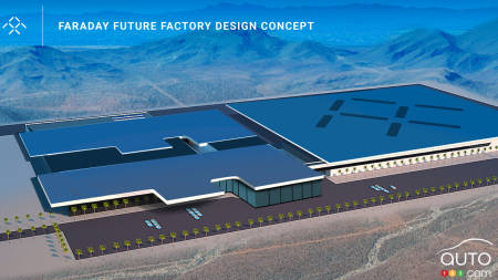 Une usine de Faraday Future verra le jour au nord de Las Vegas
