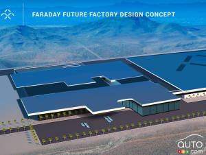 Une usine de Faraday Future verra le jour au nord de Las Vegas