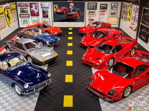 Une collection de voitures Ferrari valant des millions est mise à l’encan