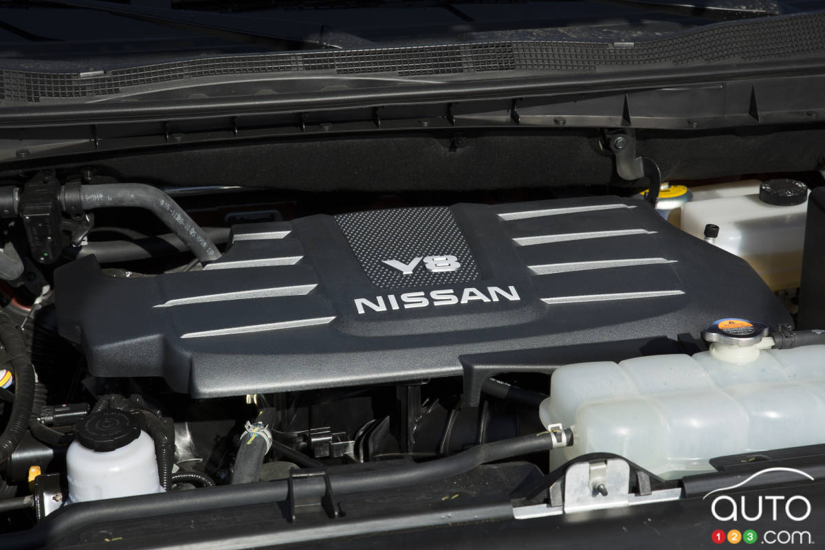 Un tout nouveau V8 offert pour les Nissan TITAN et TITAN XD