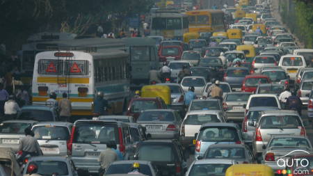 Bientôt la fin des véhicules au diesel à New Delhi?