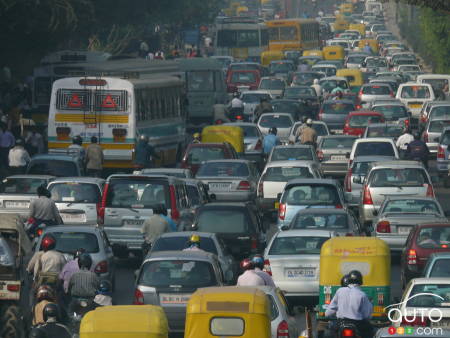 Bientôt la fin des véhicules au diesel à New Delhi?