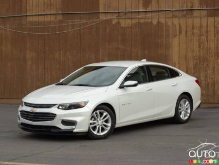 Chevrolet Malibu hybride 2016