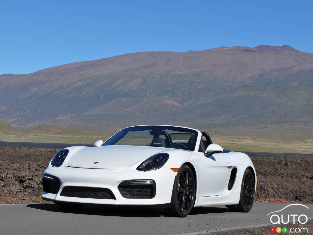 Porsche Boxster Spyder 2016