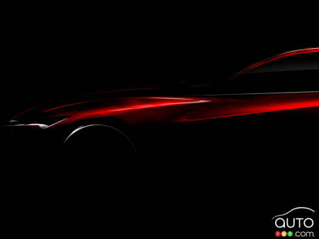 Acura Precision concept previewed ahead of Detroit Auto Show