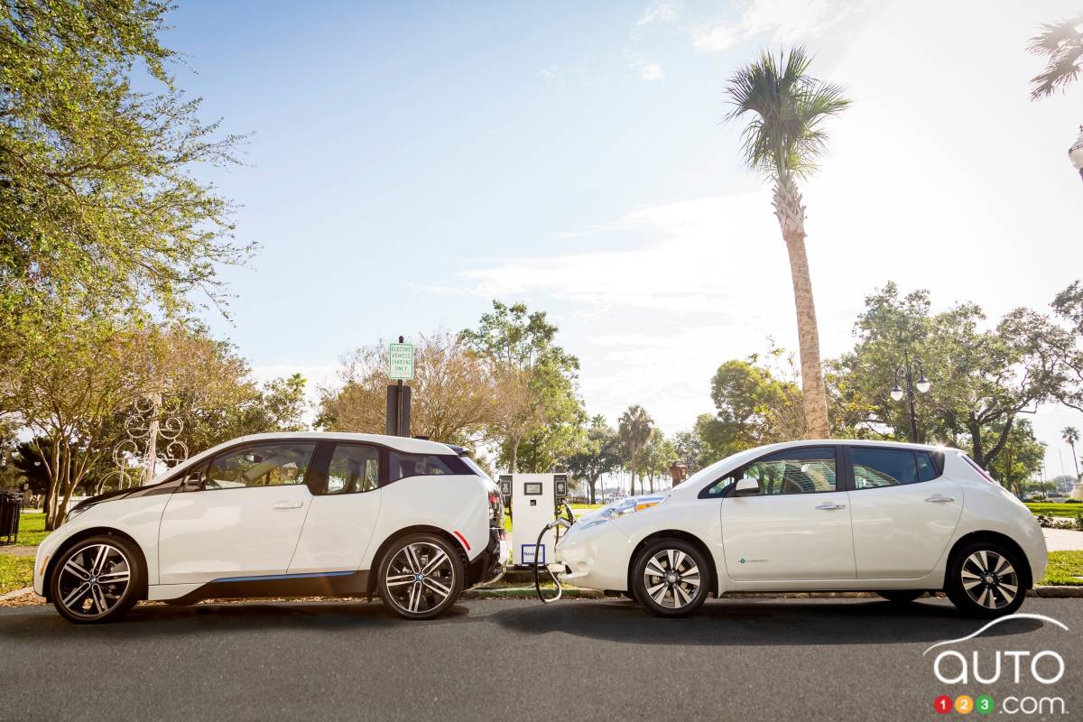 Nissan, BMW team up to offer fast charging locations in 19 U.S. states