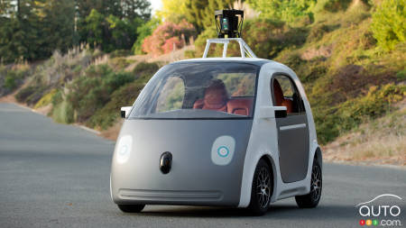 Les voitures Google interdites en Californie?
