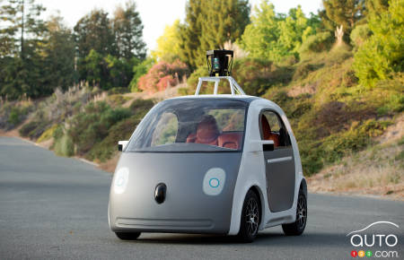 Les voitures Google interdites en Californie?