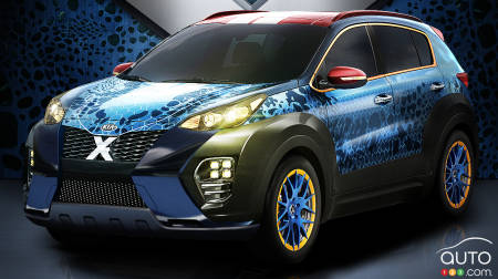 Kia Sportage special edition inspired by new “X-Men: Apocalypse” movie