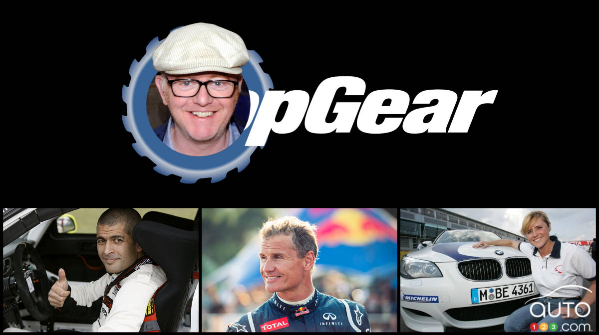 Evans, Coulthard, Schmitz, Harris : la nouvelle équipe de Top Gear?