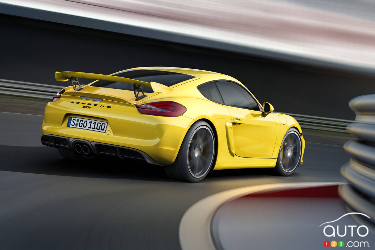 Porsche reveals all-new 2016 Cayman GT4
