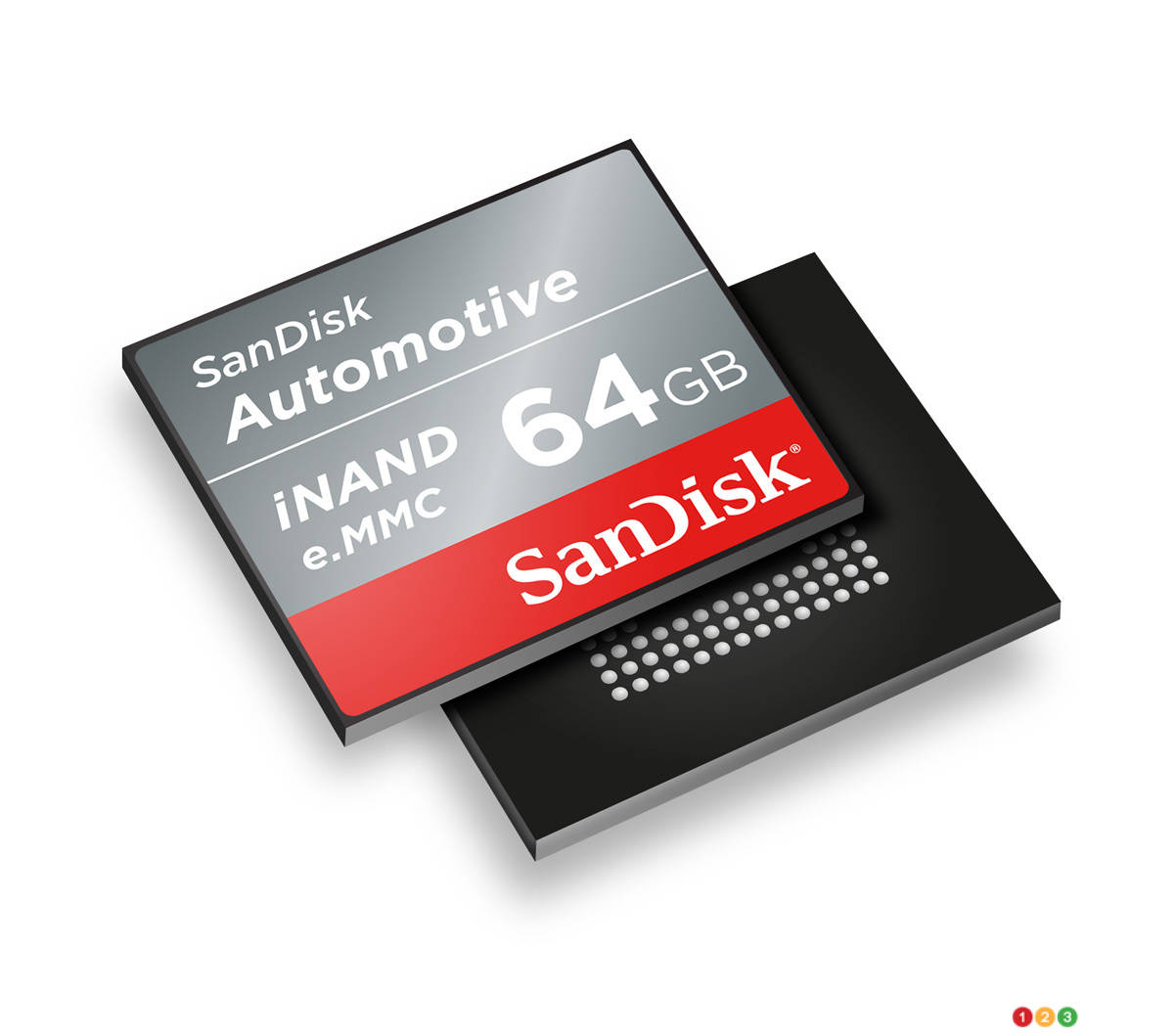 New SanDisk cards resist shocks from potholes