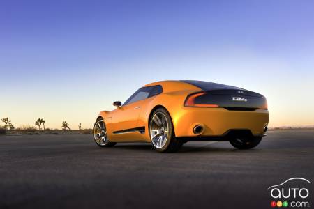 Toronto 2015 : Kia a dévoilé son concept GT4 Stinger à propulsion