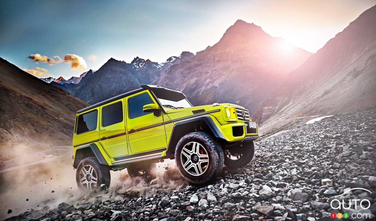 Mercedes-Benz set to unveil G 500 4x4 “square” in Geneva