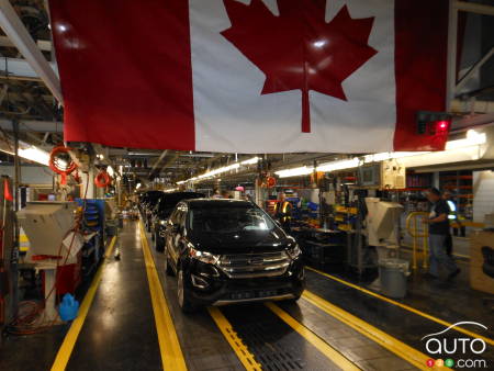 Le Ford Edge 2015 sera assemblé au Canada, distribué dans le monde
