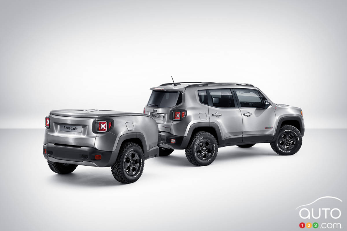 2015 Geneva Motor Show: Jeep Renegade Hard Steel makes debut
