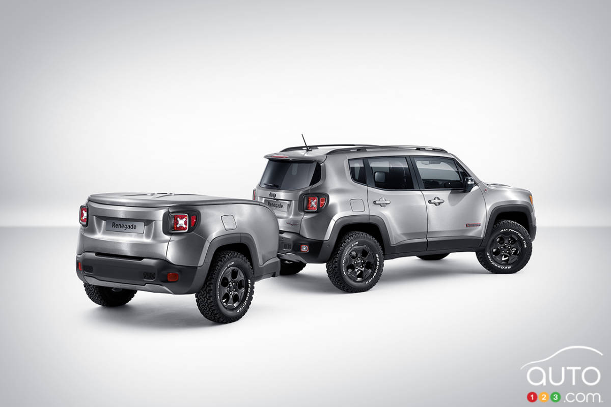 2015 Geneva Motor Show: Jeep Renegade Hard Steel makes debut
