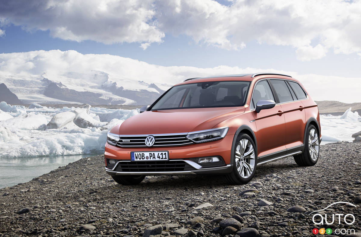 Genève 2015: Volkswagen a dévoilé 4 véhicules, dont la Passat Alltrack
