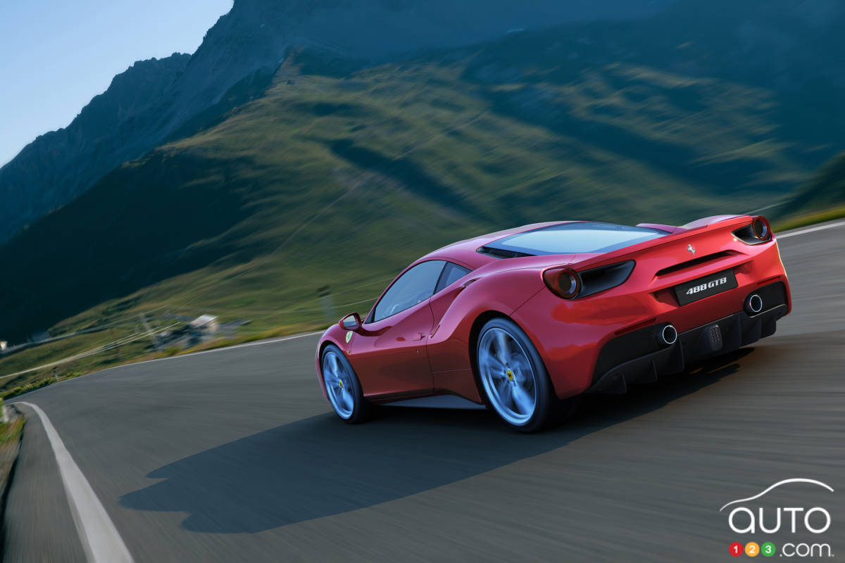 Genève 2015: dévoilement de la nouvelle Ferrari 488 GTB