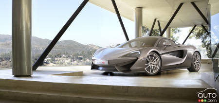 2015 New York Auto Show: World debut of McLaren 570S Coupe