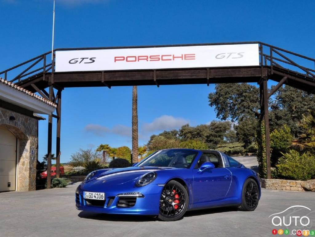 Porsche 911 Targa 4 GTS 2016