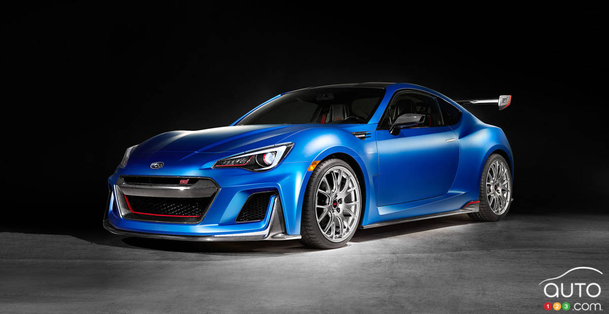 2015 New York Auto Show: Subaru unveils STI Performance concept
