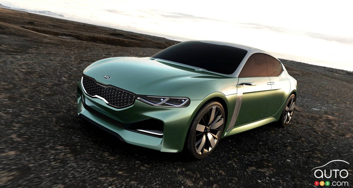 2015 Seoul Motor Show: Kia premieres Novo Fastback concept