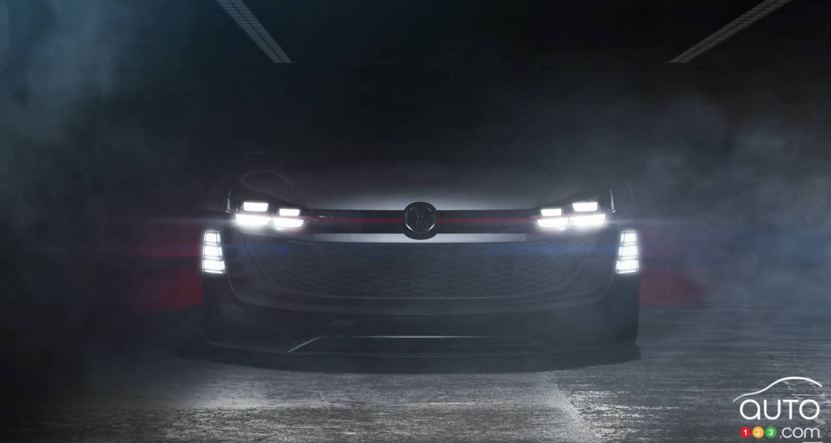 Volkswagen GTI Supersport Vision Gran Turismo concept teaser