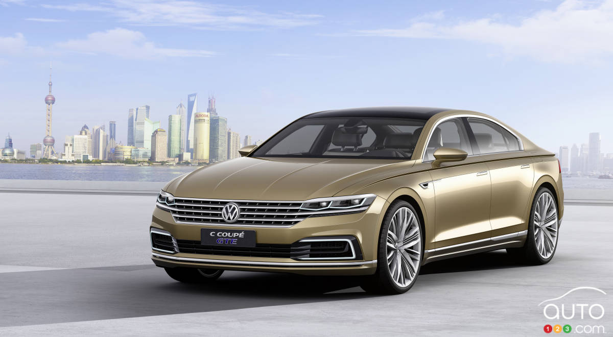 Volkswagen présente son concept C Coupé GTE à Shanghai