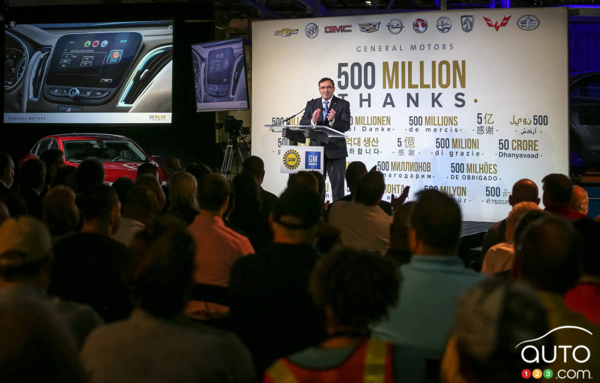 GM reaches historic milestone: 500 million cars built