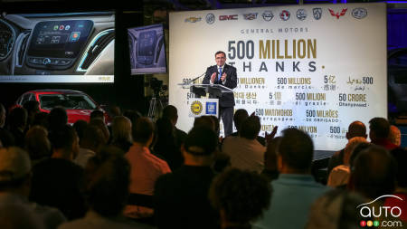 GM atteint la barre des 500 millions de véhicules produits