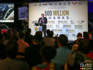 GM atteint la barre des 500 millions de véhicules produits