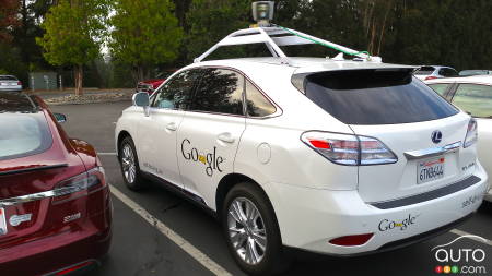 La voiture Google reconnaîtra les signaux manuels des cyclistes
