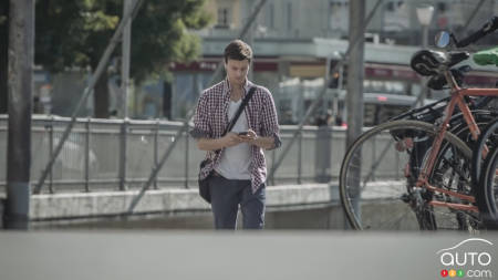 Lausanne: publicité choc pour sensibiliser les piétons