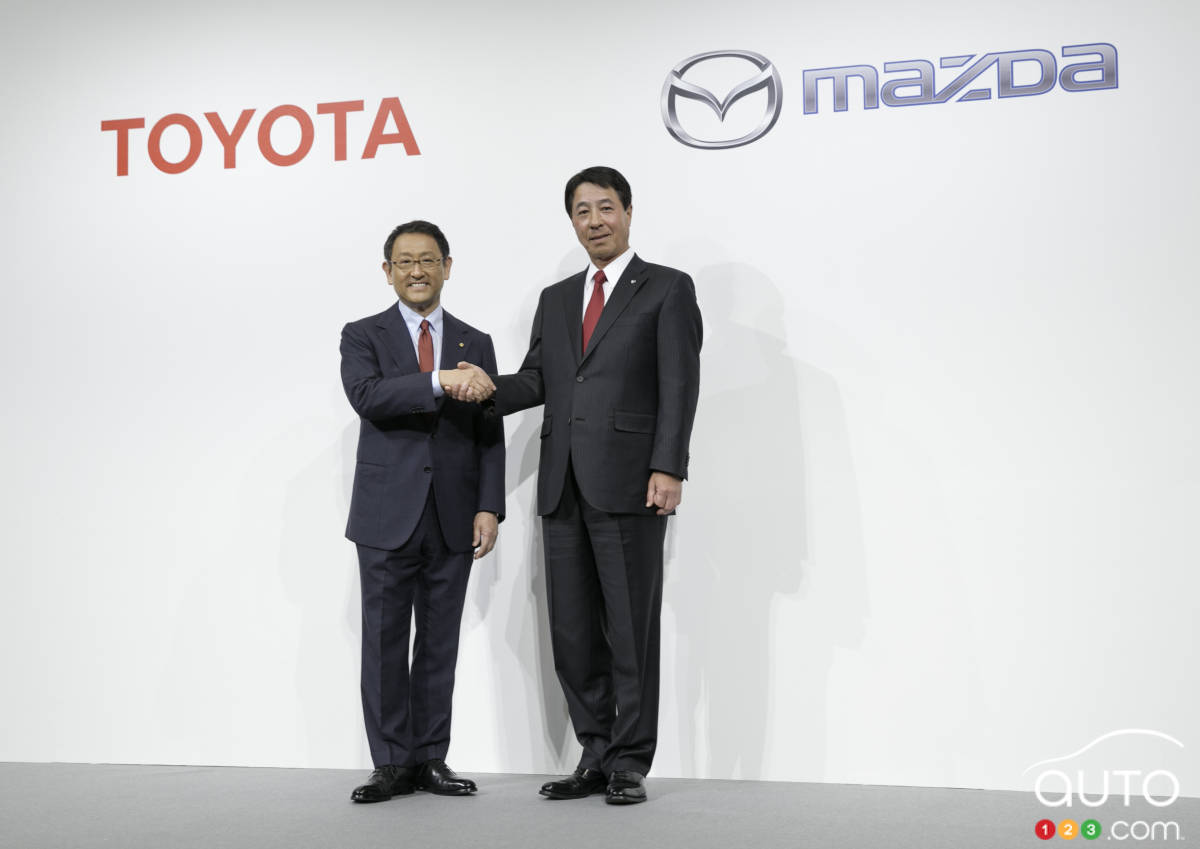 Mazda et Toyota signent un partenariat à long terme