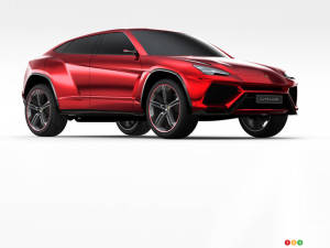 L’arrivée du VUS Lamborghini est confirmée pour 2018