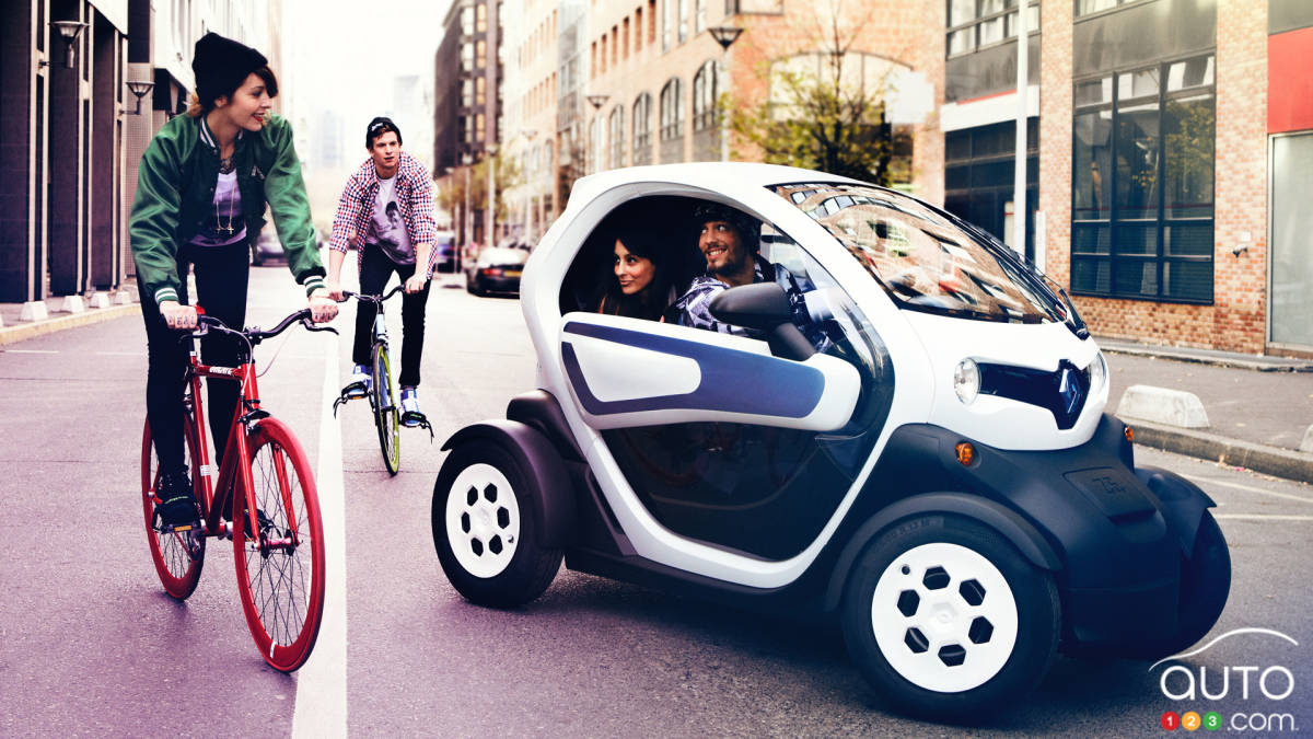 La Renault Twizy débarquera au Canada sous peu!